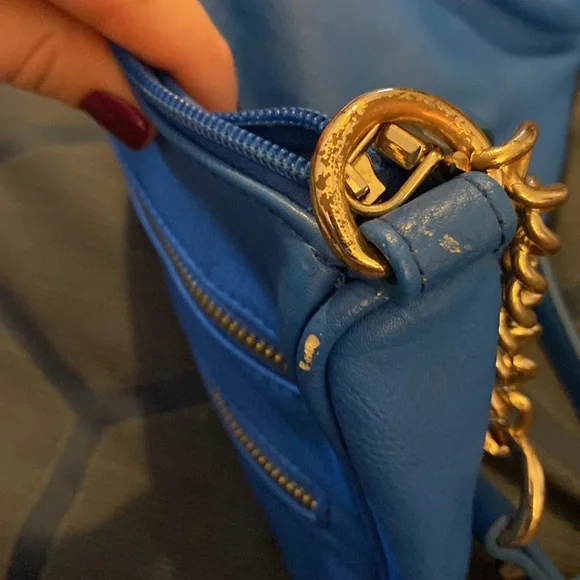 💥3/$25💥 Blue Nine West purse⭐️ - Picture 6 of 6